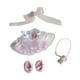 thumbnail image 3 of Ropa para muñecas de 17 cm, ropa bonita para muñecas, traje, accesorios para muñecas, adorables atuendos de juguete para niños, ropa para muñecas con con tetera, 3 of 9