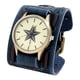 thumbnail image 4 of Reloj retro para hombre, estilo punk, reloj de con esfera grande, brazalete, reloj de para Valentín, de Acción de , Azul Hugo reloj de pulsera, 4 of 6