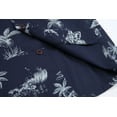 thumbnail image 3 of Men's Aloha Shirt M Surfers & Palms In Black, 3 of 4