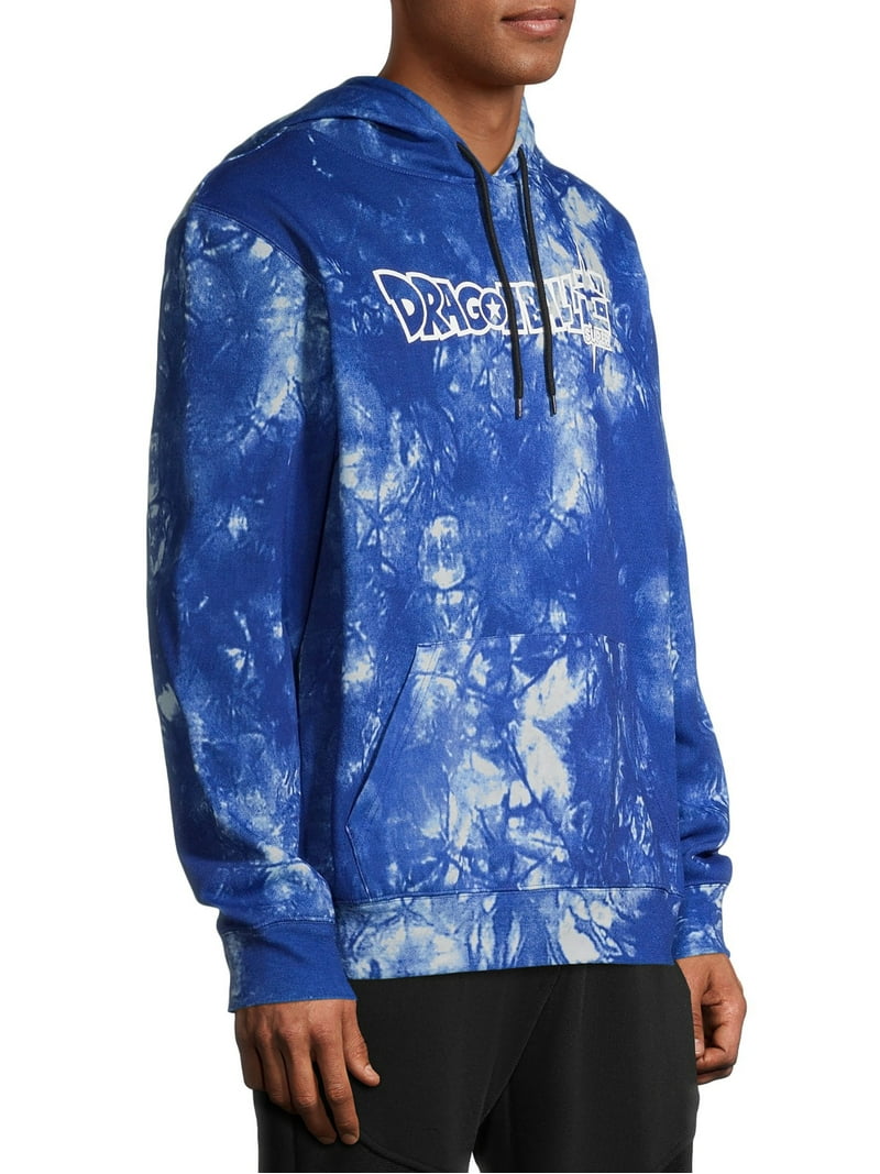 Dragon Ball Z Men's and Big Men's Ultra-Soft Printed Tie Dye