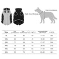 thumbnail image 3 of Warm Dog Winter Coat - Jacket with Built-in Harness Windproof Design Reflective Turtleneck for Cold Weather Ideal for Small and Medium Breeds, 3 of 6