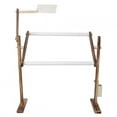 thumbnail image 1 of YLSHRF Antique Wood Embroidery Stand Rack Adjustable Height Stitch Frame Sewin TP, 1 of 8