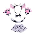 thumbnail image 3 of COCA COSPLAY SET Ears de diadema Guantes de paratazas de corbata de Juego para niños para un regalo Bowtie sin campana, 3 of 8