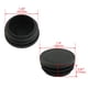 thumbnail image 2 of Tapa de extremo de plástico Uxcell para cubrir el tubo, inserto negro de 38mm de diámetro, 4 piezas, 2 of 7