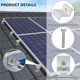 thumbnail image 3 of Soporte de montaje para panel solar, soporte para panel solar, para autocaravana, techo (10 piezas de 30 mm), 3 of 5