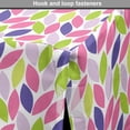 thumbnail image 4 of Natural Dog Crate Cover, Pattern of Leaf Natural Botanic Illustration Creativity Ornate, Easy to Use Pet Kennel Cover Small Dogs Puppies Kittens, 7 Sizes, Pink Purple Lime Green, by Ambesonne, 4 of 6
