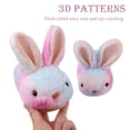 thumbnail image 2 of Sogetch Toddler Boys Girls Cute Bunny Slippers Kids Warm Fuzzy Bedroom House Shoes, 2 of 8