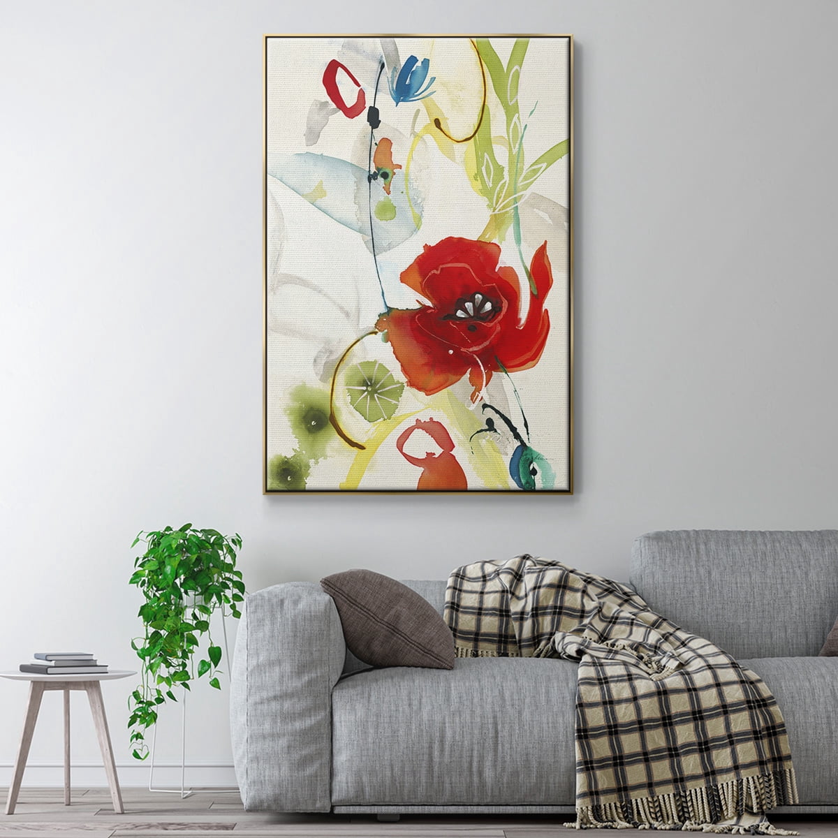 Local Color II Framed Premium Gallery Wrapped Canvas - Ready to Hang