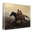 thumbnail image 4 of Eastman Johnson 'A Ride For Libertythe Fugitive Slaves' Canvas Art, 4 of 4