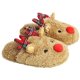 thumbnail image 2 of Zapatillas De Reno Navideños Zapatillas De Interior Acogedoras Zapatillas De Invierno Marrón Mujer Hombre, 2 of 9