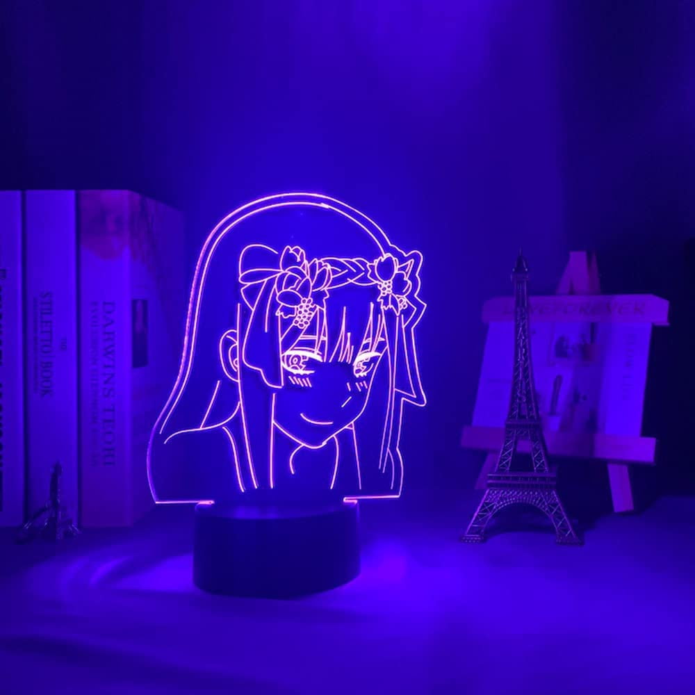 Darling In The Franxx Anime Figure Zero Two 02 Hiro S Rgb Night Lights Gift  For Friend Bedroom Manga Table Decoration,16 Colors, With Remote