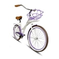 thumbnail image 2 of Bicicleta BLACK PANTHER Aruba R26 D C/Parr Blanco/Morado Rodada 26, 2 of 3