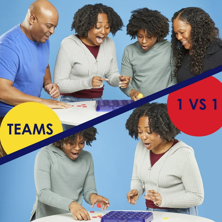Connect 4 Frenzy Game, Bounce Discs 4 the Win, Family Party Games