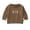 Brown, variant on Vedolay Baby Girl Clothes Toddler Boy Clothes Girl Sweatshirts Solid Color Hoodies Sweatshirt for Kids Orange,100