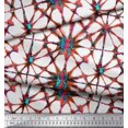 thumbnail image 3 of Soimoi Poly Georgette Fabric Floral Tie-Dye Decor Fabric Printed Yard 52 Inch Wide, 3 of 3