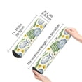 thumbnail image 2 of Salouo Vintage Utensils Pattern Unisex Middle Tube Socks,Middle-Finger Knee High Socks Over The Calf Tube Stocking Crew Stockings for Women and Men Tube Socks, 2 of 8