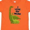 thumbnail image 4 of Inktastic I Love My Mom with Baby and Mommy Brontosaurus Boys or Girls Toddler T-Shirt, 4 of 5