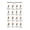 Unframed, variant on Easy Seated Exercises for Senior Balance and Fall Prevention Chair Workout Chart Posture Correction Stability Training Home Fitness Guide for Elderly