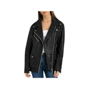 Bagatelle Womens Fall/Winter Leather Motorcycle Jacket