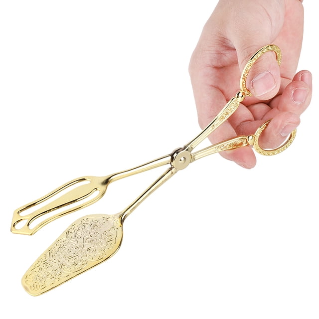 Bread Clip, Easy To Clean Bread Tongs, Durable Zinc Alloy BBQ Bread Food Cake Tong For Home Kitchen