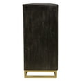 thumbnail image 2 of Juno 4-Door Sideboard in Antique Black with Traditional Carving on Solid Wood, 2 of 10