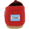 thumbnail image 3 of Toms Women's Classic Canvas Red Ankle-High Slip-On Shoes - 9.5M, 3 of 3