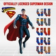 thumbnail image 3 of DC Comics Superman Socks - 10-Pack Boys & Toddler Superhero Socks, 3 of 6