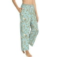 thumbnail image 2 of Daiia Cute Honeybees Women's Sleep Pant with Pockets and Drawstring,Pajama Pants-Large, 2 of 9