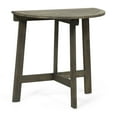 thumbnail image 7 of Wood Bistro Table, Grey, Half-round Shape, Foldable Function Table In Made With Wood, Style, 7 of 7