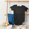 thumbnail image 4 of Xmas Holly Jolly Handsome Pattern Baby Romper Boys or Girls Brisco Brands NB, 4 of 6