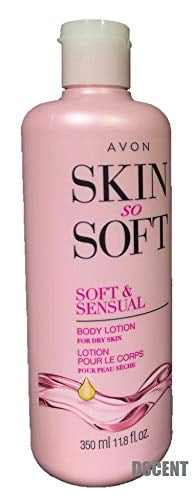 2Pck Avon Skin so Soft 48Hours of Soft & Sensual Body Lotion For Dry Skin 11.8oz