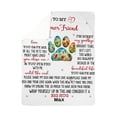 thumbnail image 3 of An Owner Dear Friend Dog Memorial Sherpa or Fleece Blanket, 3 of 6