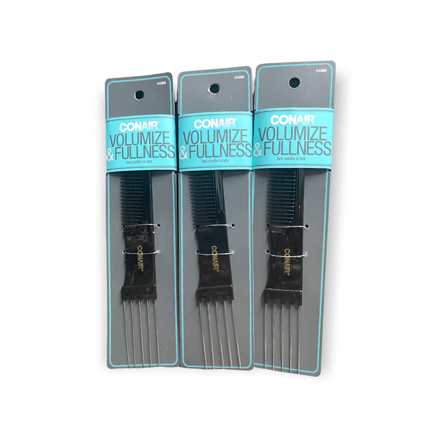 Conair Tease Lift Comb Pack of 3