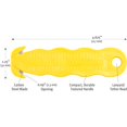 thumbnail image 3 of Cuchillas de acero al carbono Klever Kutter de seguridad, paquete de 100 unidades, 3 of 9