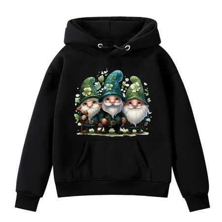 

Girls Sweatshirt Cartoon Print Long Sleeve Soft Graphic Cute Fall Winter Graphic Hoodies