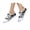 Black2, variant on Women's Lace Mesh Mary Jane Platform Sneakers, Breathable Lightweight Hook and Loop Walking Shoes, Comfortable Casual Shoes for Summer Everyday Wear(White8/42)