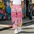 thumbnail image 2 of Hiijoy Boys Casual Sweatpants Loose Ice Cream Print Pants Fall Drawstring Pockets Pants, 2 of 6