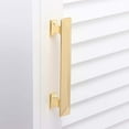 thumbnail image 6 of Utopia Alley 5pcs Tristan Pull Handle - Decorative Cabinet Drop Pull Handles- Vintage Cabinet Hardware with Hand Finished Polished Gold - Metal Drawer Pull Handle, 3.75" Center to Center, 6 of 9