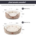 thumbnail image 3 of Cama para Mascota OGAGU Camel Mediana Lavable Antideslizante, 3 of 6