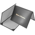 thumbnail image 2 of GraduatePro Imprinted Diploma Cover 8.5 x 11, Leather Padded Certificate Covers, Graduation Document Holder Letter Size, 2 of 5