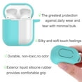 thumbnail image 5 of Apple Airpods 2 Skin, For Airpods Charging Case fur Ball for Airpods 2nd,Takfox Scratch-Resistant 360° Protective Portable Silicone Cover Skin For Airpods 2 [Front LED Visible] Accessories + Keychain, 5 of 7