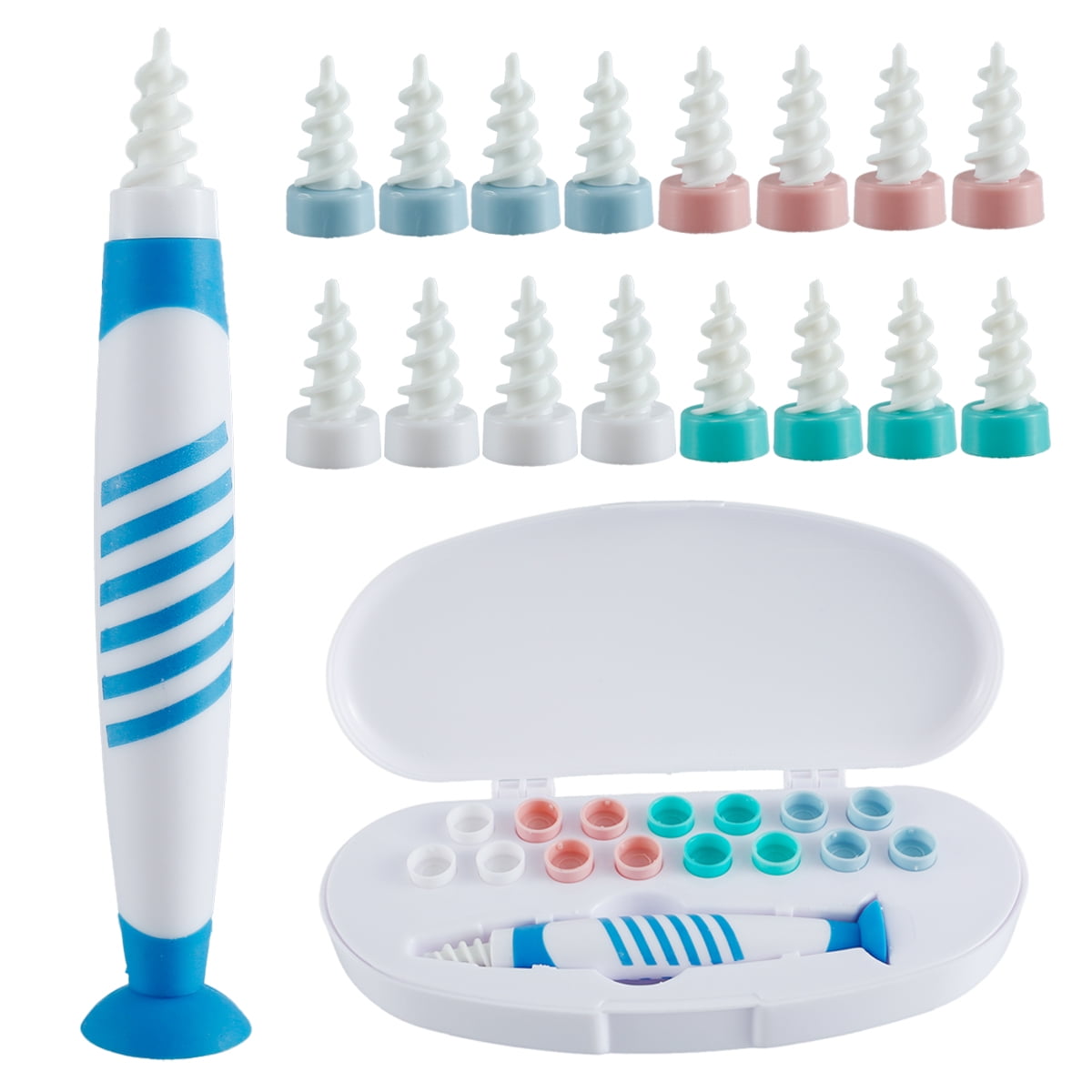 JTWEEN Ear Wax Remover Earwax Removal Tool Spiral Ear Wax Removal Tool