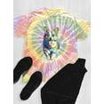 thumbnail image 3 of Colorful Welsh Corgi Sprinting Tie Dye Spiral Men -Image by Shutterstock, Male x-Large, 3 of 4