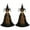 B, variant on BNNG 6 Ft Light up Witch Stakes Halloween Yard Decorations, Scary Witches with Multiple Colors LED Lights, Haunted House Props for Outdoor Garden Lawn Party Decor(1pcs, 2 pcs)