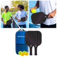 thumbnail image 2 of Hearth & Gear Set With 2 And 4 For Outdoor Sports For Beginners Lightweight With Ergonomic Handle And Durable Fiberglass Face Automatic Pitching compatible with Machine Baseball Live Us Open Tennis, 2 of 7