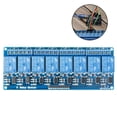 thumbnail image 2 of Módulo de relé de 5 V CC de canal con optoacoplador Compatible con Arduino UNO R3 MEGA 1280 DSP ARM PIC AVR STM32 Raspberry Pi Xemadio 221569, 2 of 9