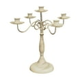 thumbnail image 3 of Candelabro de Metal, candelabro de pilar, soporte de vela, centro de mesa, adorno para la cena de Halloween, hogar, sala de estar, cumpleaños cinco cabezas, 3 of 8