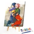 thumbnail image 1 of Cuadros Decorativos Cuadro pintado a mano sin marco Personaje de anime Pintura por número (W237) Tmvgtek embutido en tela, 1 of 6