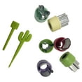 thumbnail image 6 of 15PCS Vegetable Fruit Cartoon Cutting Mold DIY Pastry Small Tools Stainless Steel Flower Cutter, 6 of 7