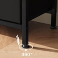 thumbnail image 4 of QinaQin Meuble Télé Commode avec Rangement, 55 Pouces, Noir, 4 of 7